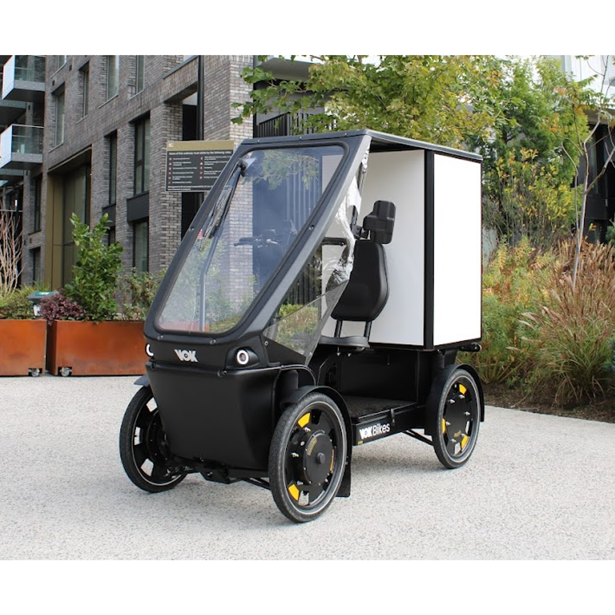 Keywaste Vok S - Heavy-Duty Cargo eQuad for Business - GreenAer Ireland