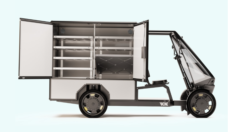 Vok XL eQuad — replaces a delivery van