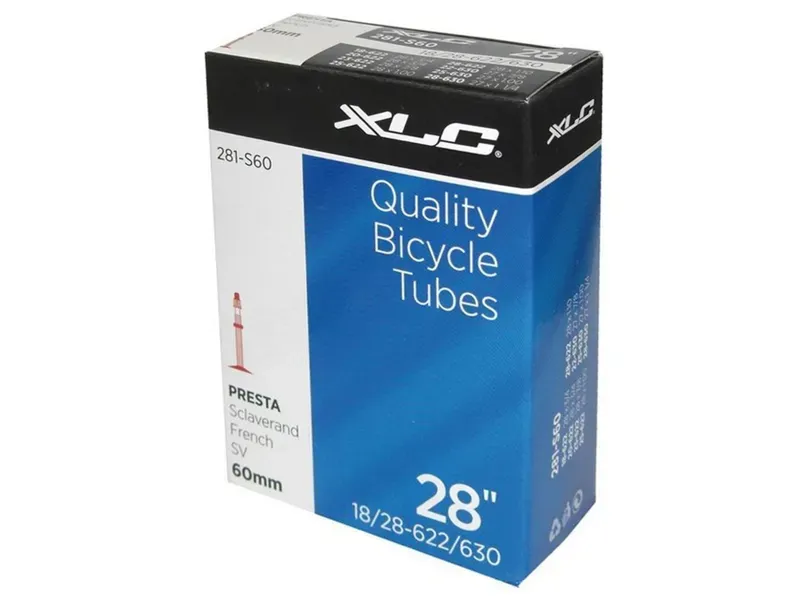 XLC Inner Tube 700x25-32c Long Presta Valve 60mm in Blue